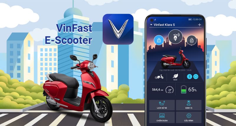 Giới thiệu app VinFast E-Scooter cho xe máy điện | E-Scooter - Ứng dụng dành riêng cho xe máy điện VinFast.