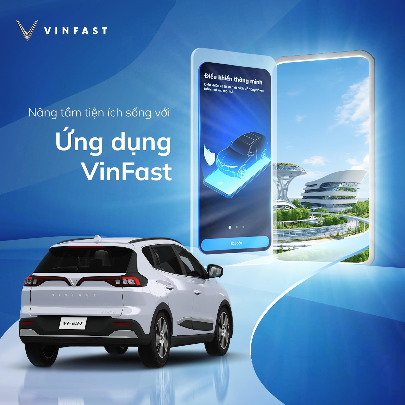 Cập nhật dẫn sử dụng Ứng dụng VinFast cho ô tô điện | Hướng dẫn sử dụng ứng dụng VinFast cho ô tô điện với 13 tính năng cho phép truy cập nhanh chóng tại giao diện trang chủ