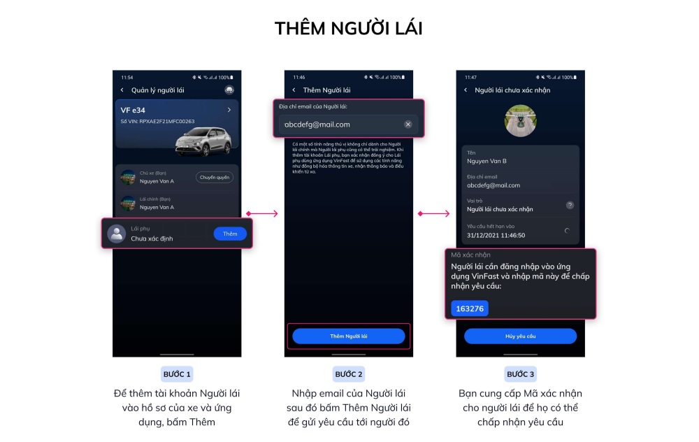 Hướng dẫn sử dụng Ứng dụng VinFast cho ô tô điện | Các bước cài đặt thêm người lái để cùng trải nghiệm các tính năng thú vị 