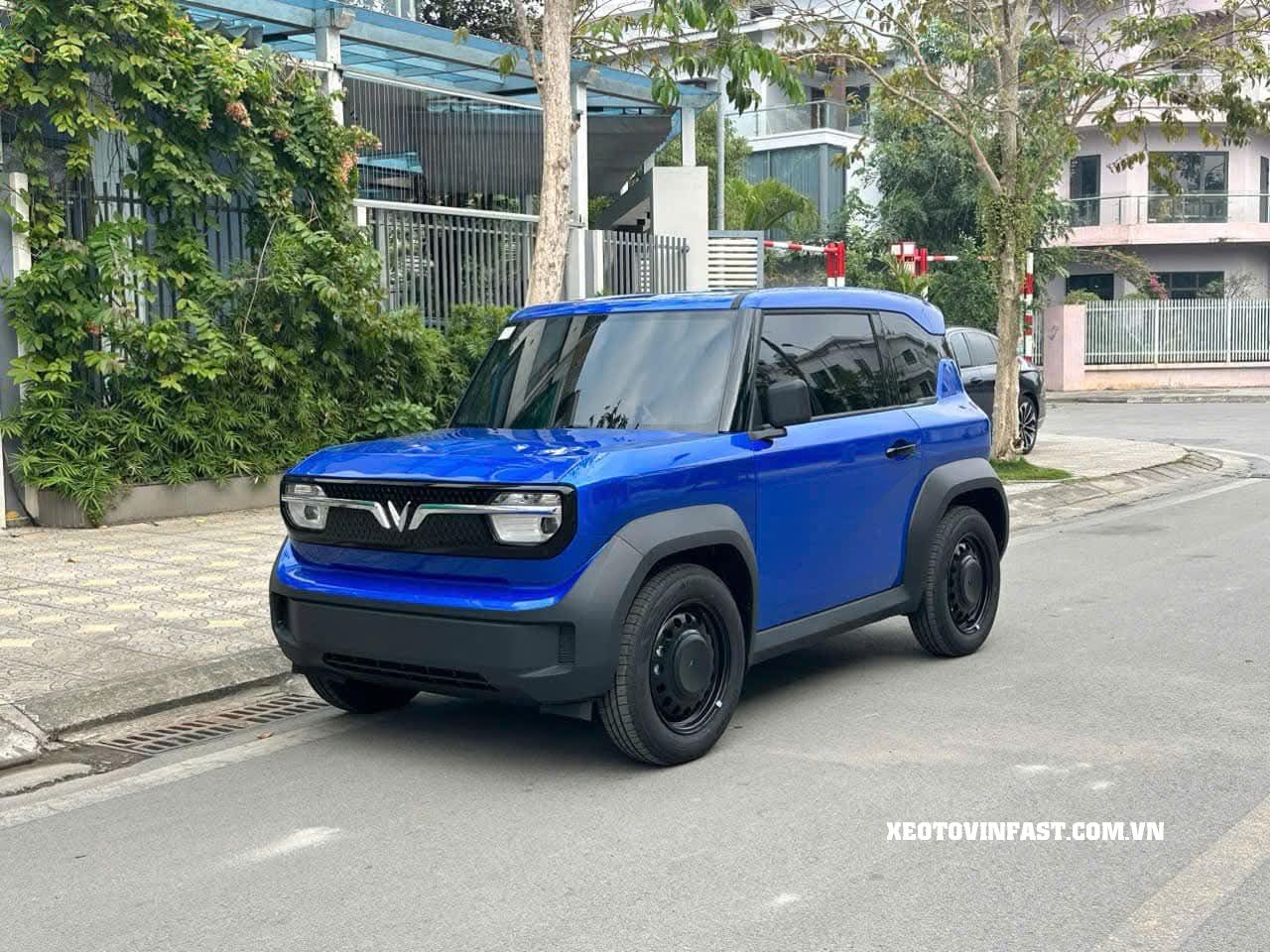 Đánh Giá Xe VinFast VF3 Màu Xanh Dương Đậm - 1