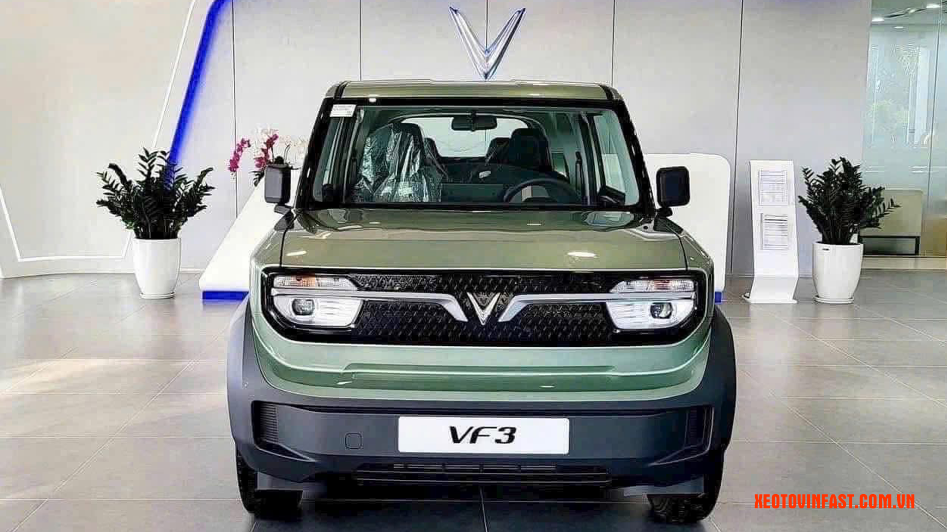 VinFast VF3: Bảng giá và chi tiết phiên bản nâng cấp “Tiêu chuẩn 2” mới nhất 2 ngoại thất xe vinfast vf3 màu xanh lá nhạt