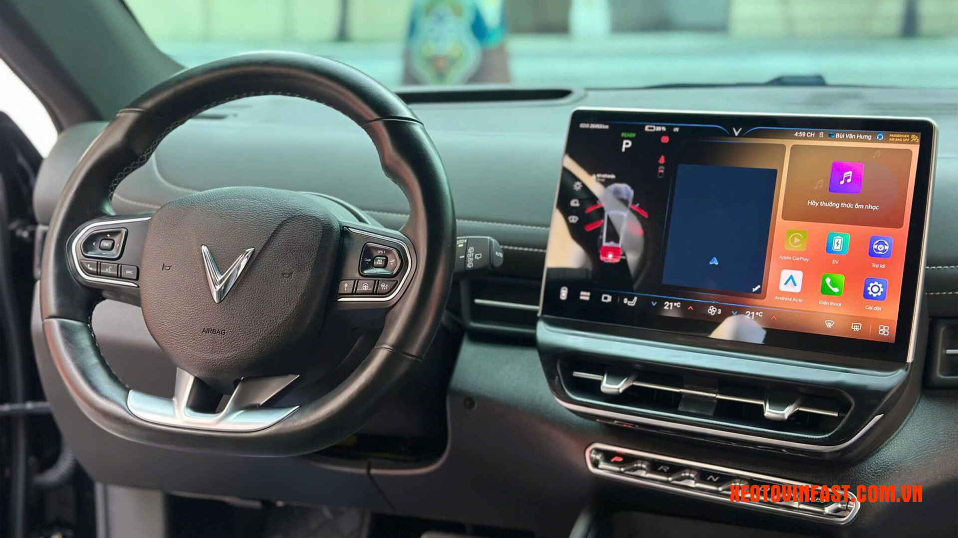 Vinfast vf7 tiêu chuẩn 2 | Khoang lái được thiết kế tối giản, tập trung vào người lái nhưng vẫn trang bị đầy đủ công nghệ hiện đại.