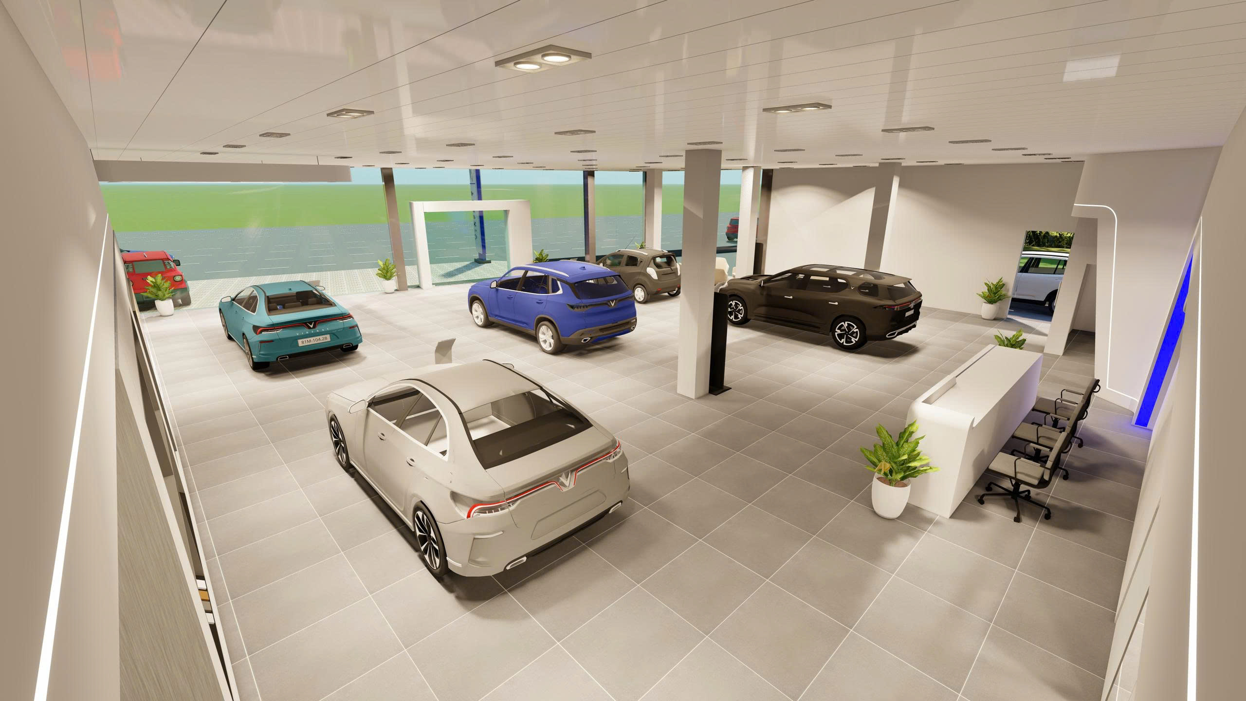 VinFast Phạm Văn Đồng | Tổng quan Showroom trưng bày xe VinFast Minh Văn Đồng